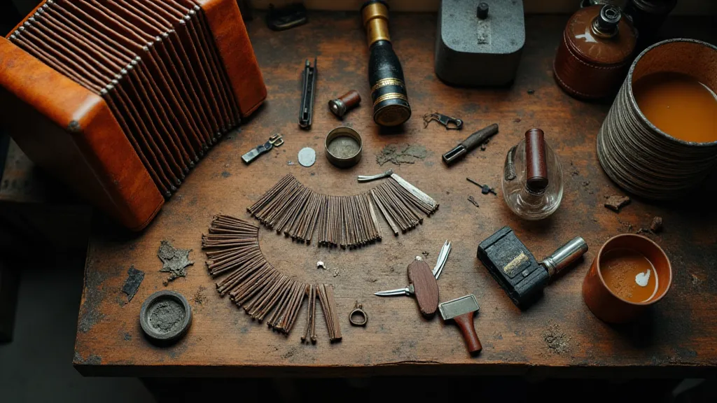 Accordion restoration workbench