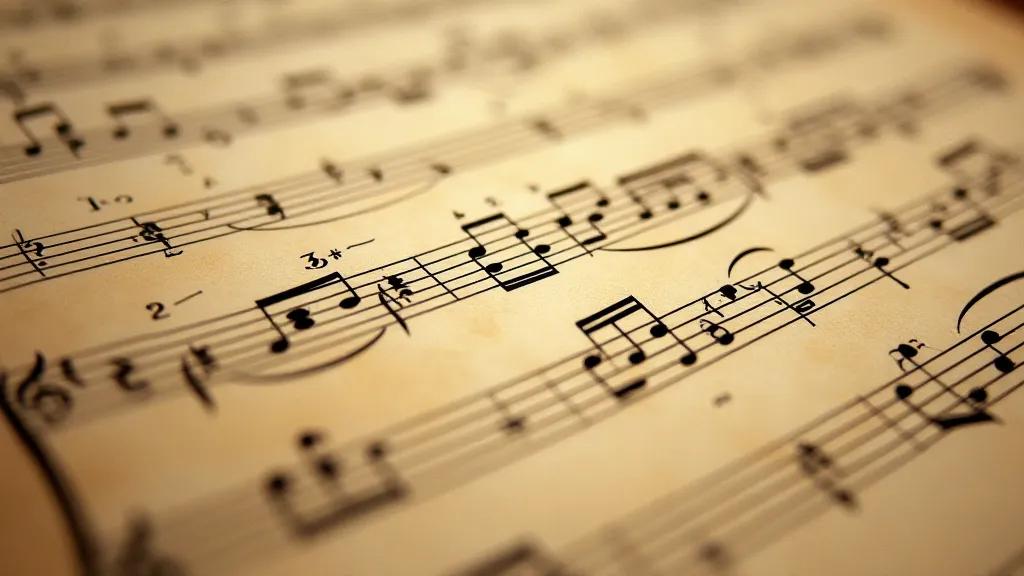 Film score page